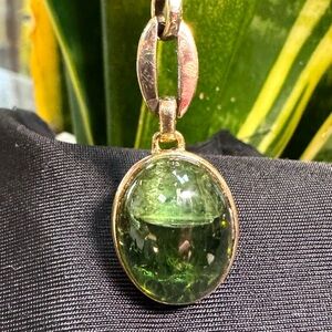 18k Tourmaline Pendant